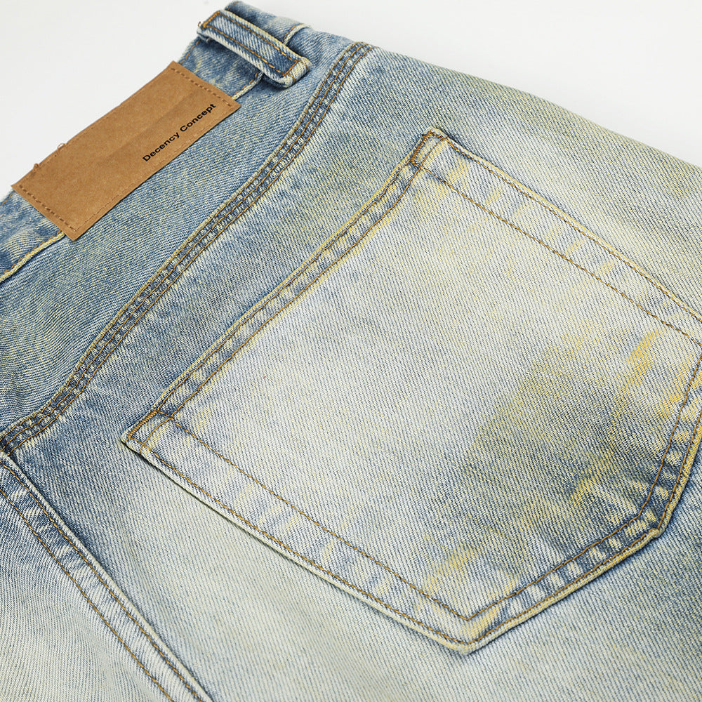 Gradient washed denim Jeans