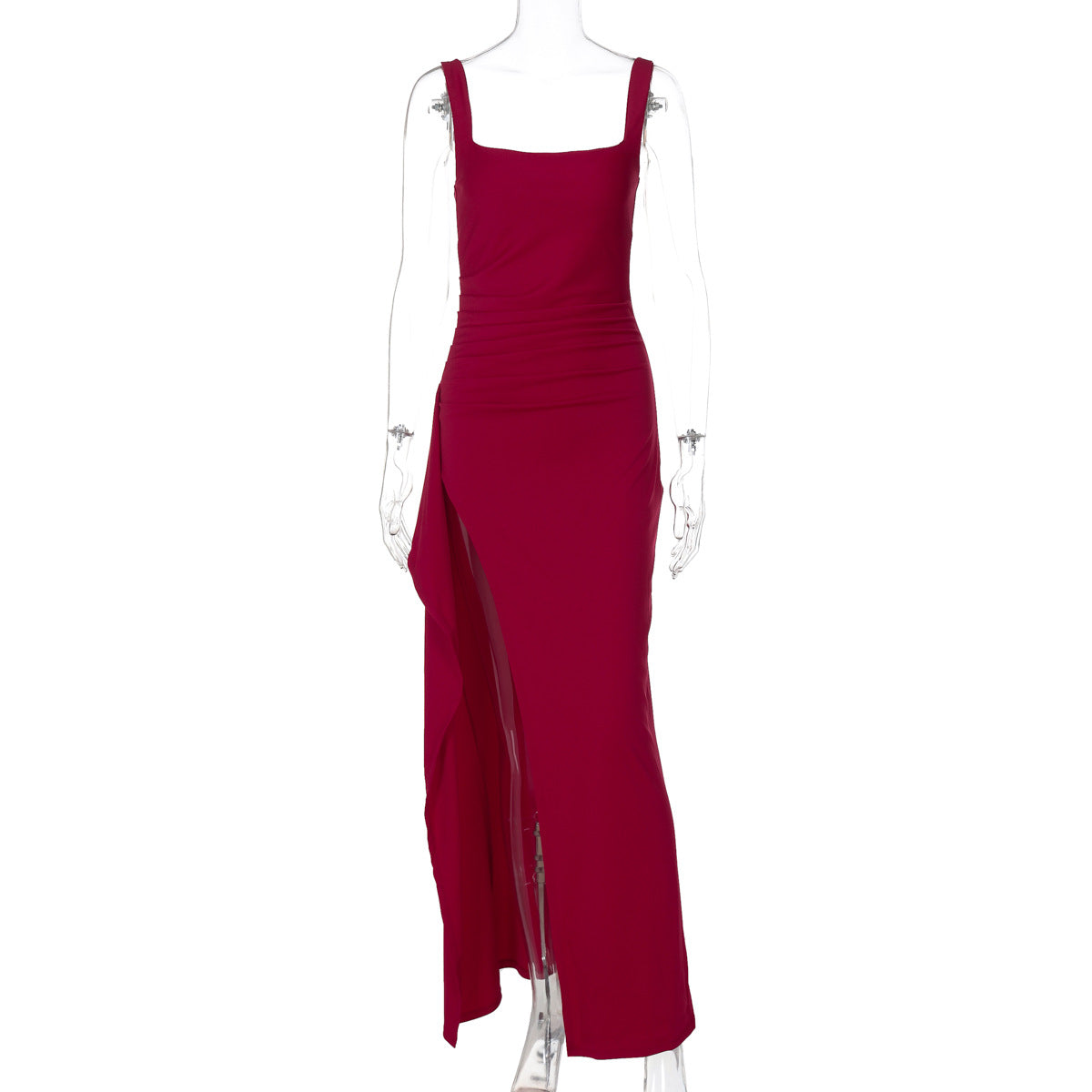 Women's Evening Dress Long Dress Fashion Sexy Strap Backless High Slit Dress