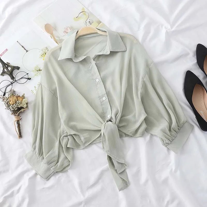 HELIAR Chiffon Shirt