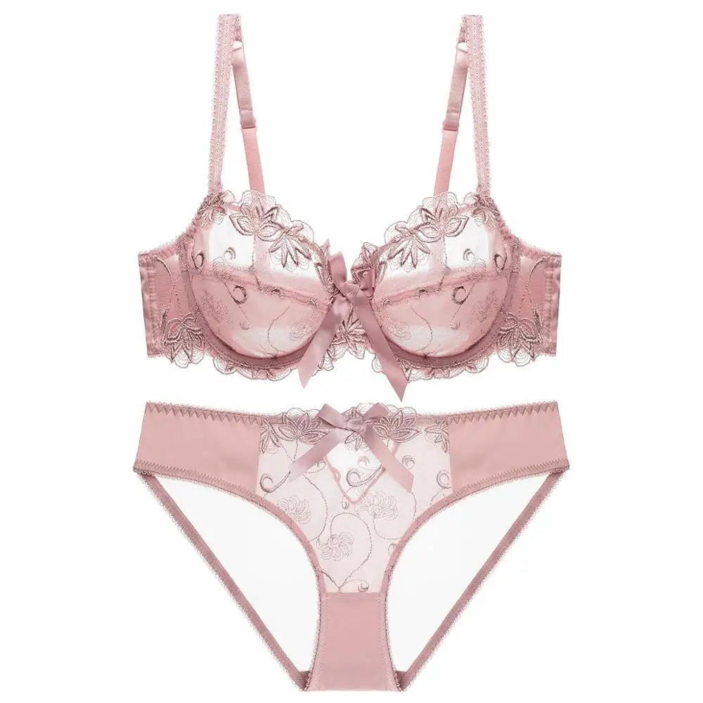 Underwire Floral Lingerie