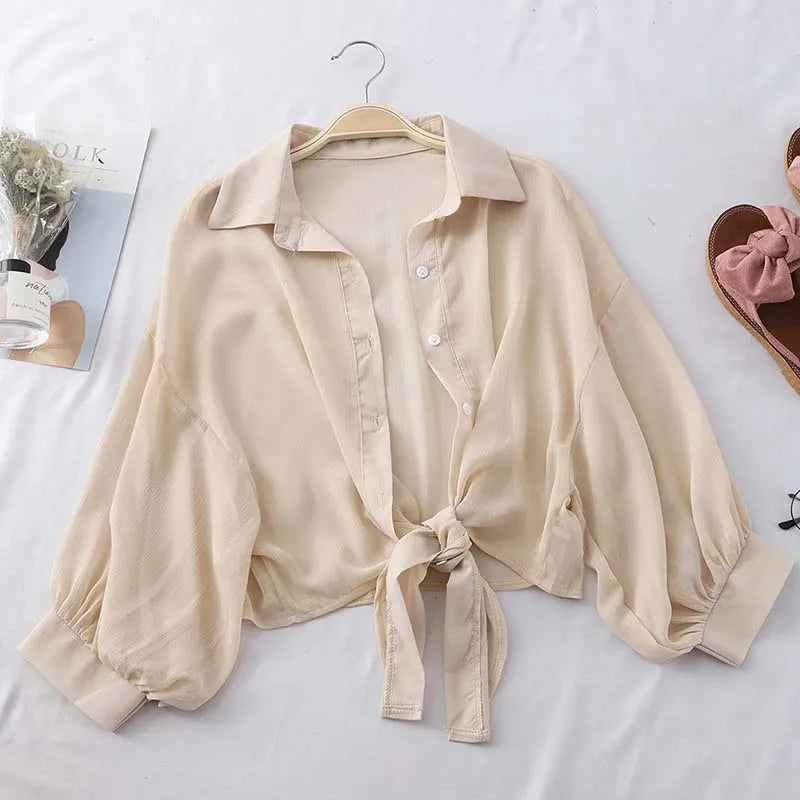 HELIAR Chiffon Shirt