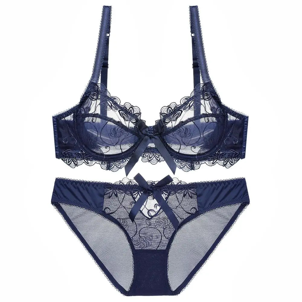 Underwire Floral Lingerie