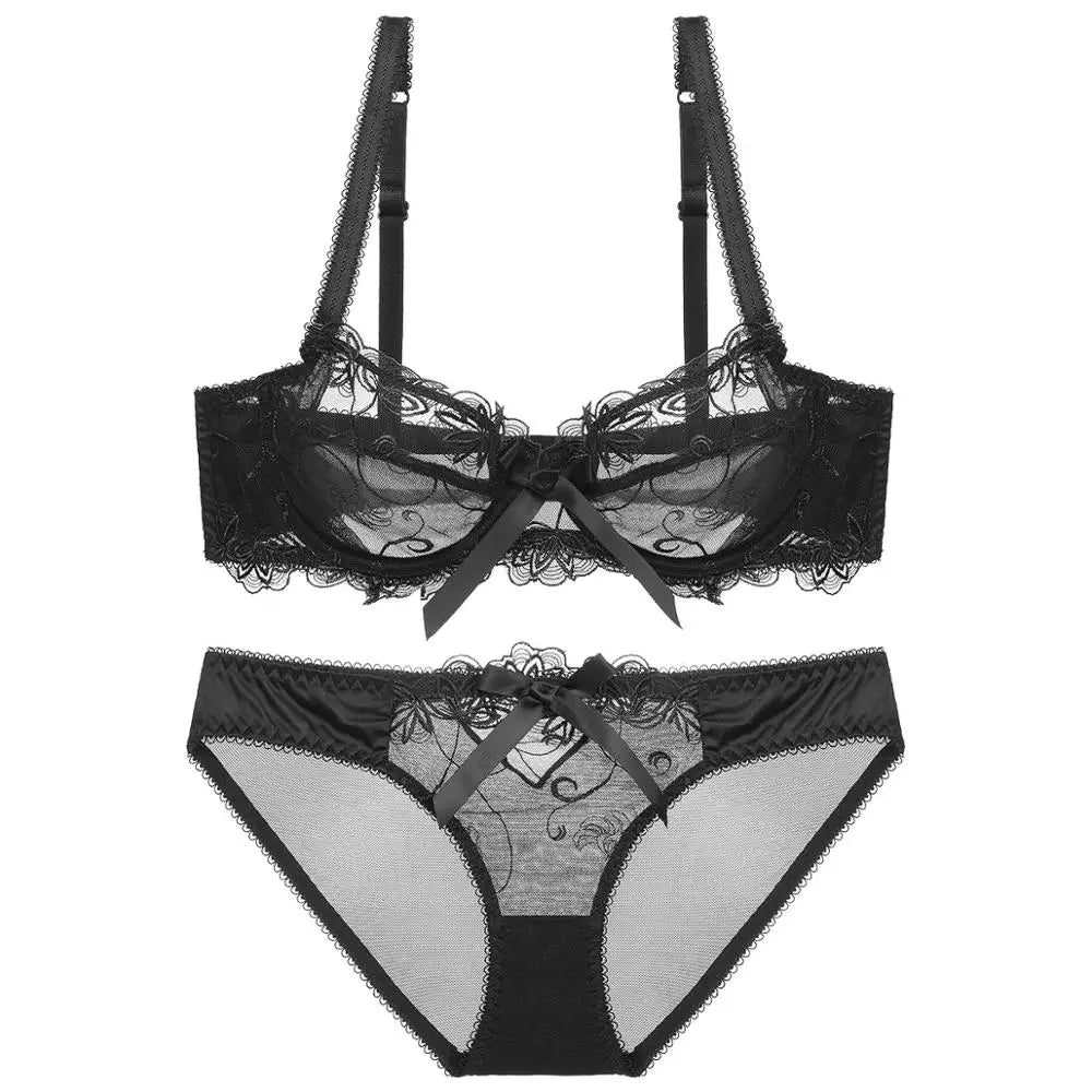Underwire Floral Lingerie