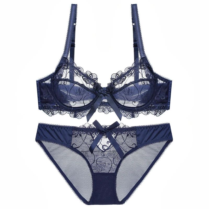 Underwire Floral Lingerie
