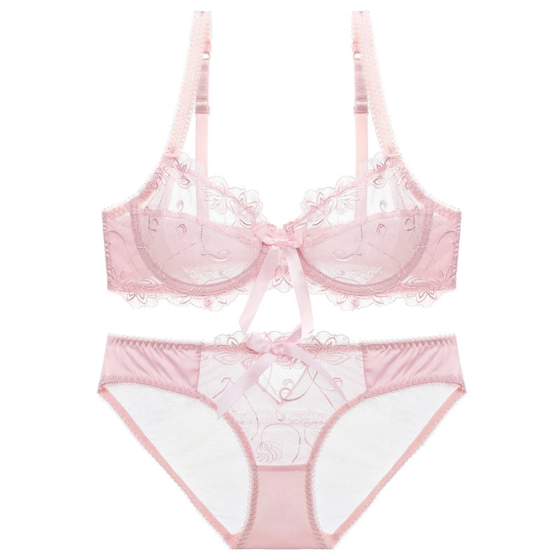 Underwire Floral Lingerie