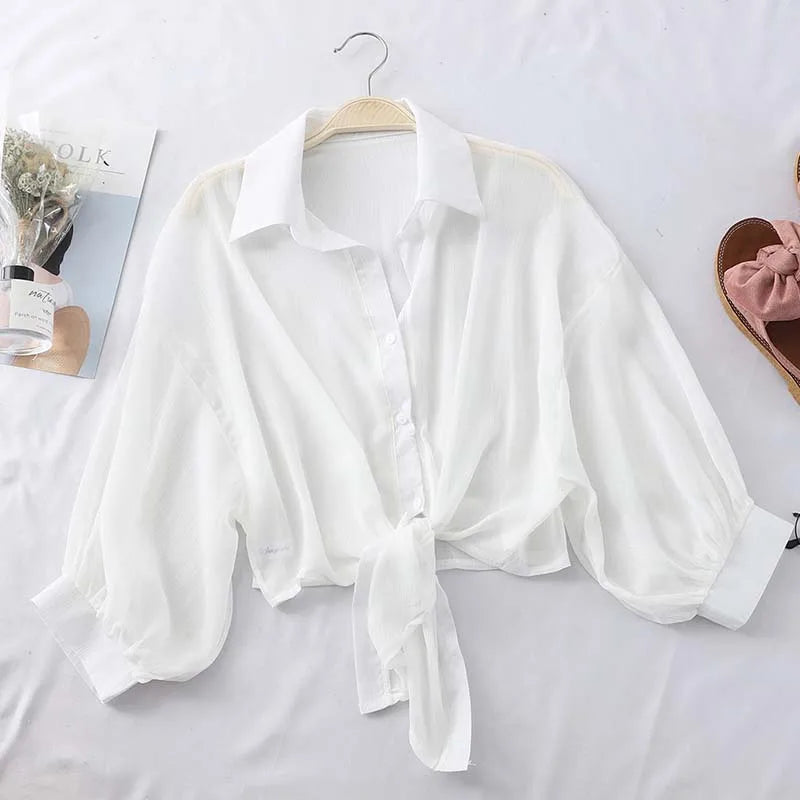 HELIAR Chiffon Shirt