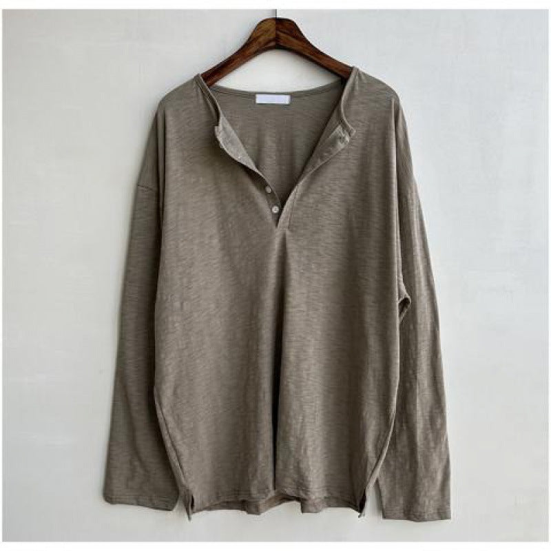 Loose Base Long Sleeve Shirt