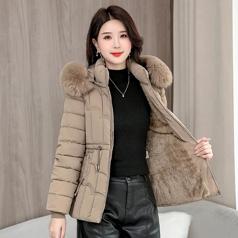 Winter 2025 New Down Jacket Women Parkas Fashion High-Quality Warm
