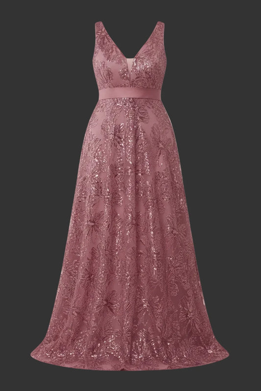 Sequins Prom Dresses