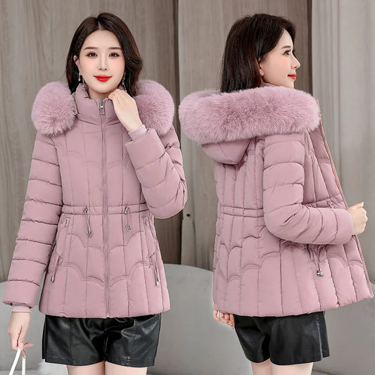 Winter 2025 New Down Jacket Women Parkas Fashion High-Quality Warm