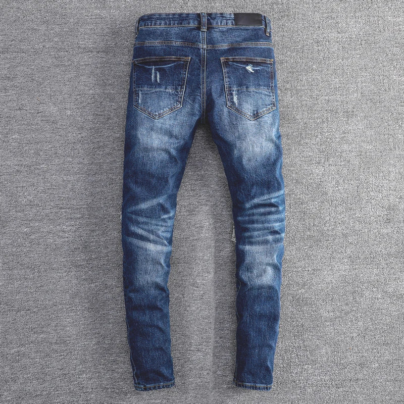 Retro Ripped Jeans