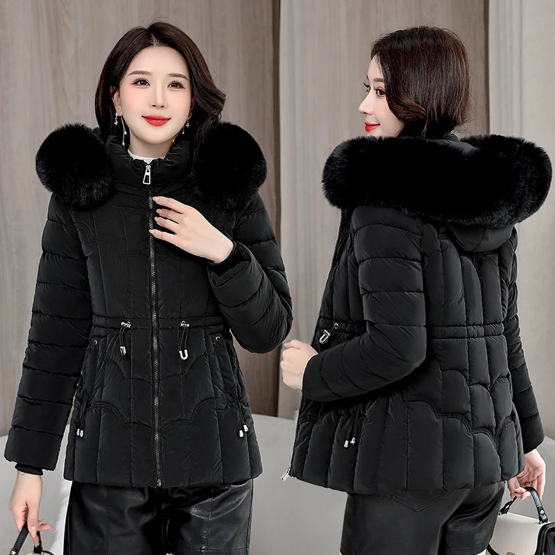 Winter 2025 New Down Jacket Women Parkas Fashion High-Quality Warm