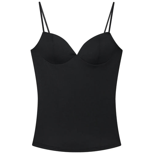 HXAO Burgundy Slip Top Women Summer Sexy Corset Tanks & Camis Fashion