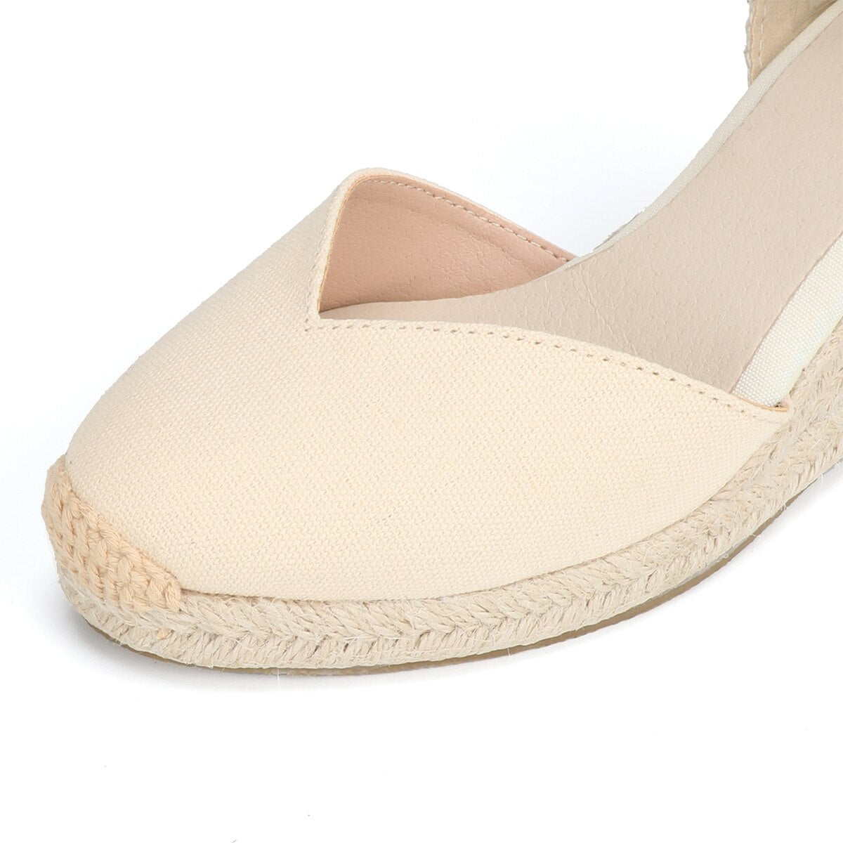 Summer Women's High Heeled Thick Sandals Comfortable Wrap Toe Slope