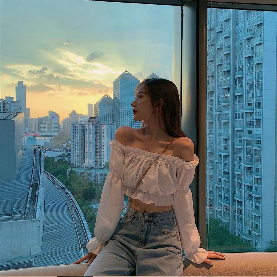 Women Top Sexy Blouse Off Shoulder Top Long Sleeve Club Party White
