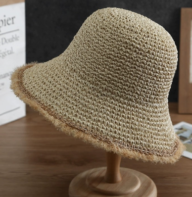 Handmade Crochet Women's Sun Protection Hat