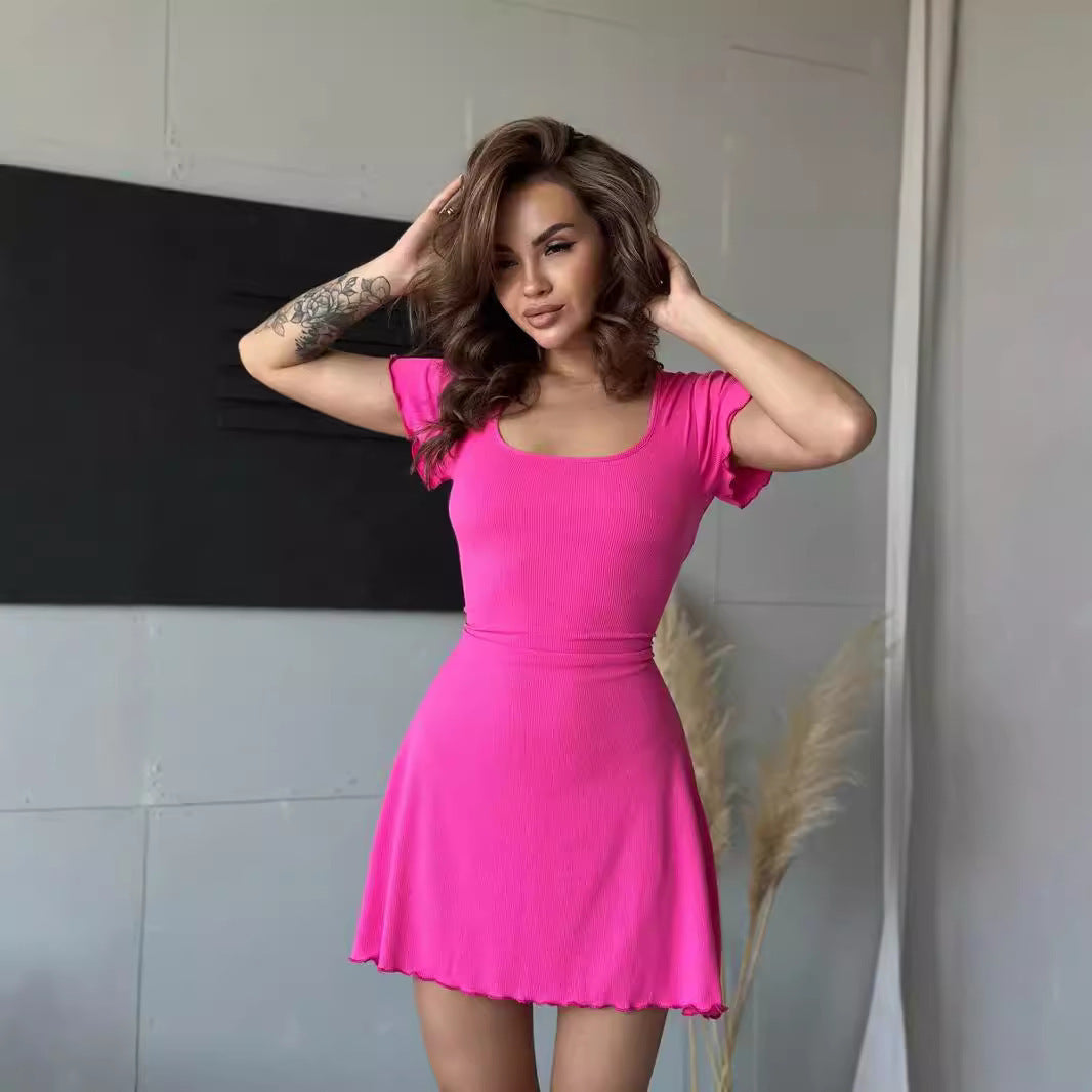 Cotton Knitted Rope Dress