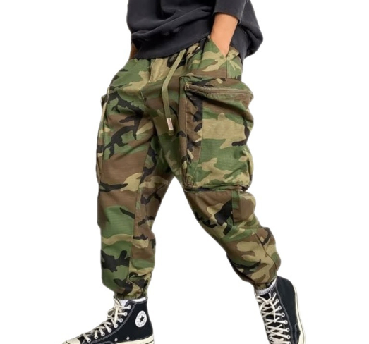 Casual Camouflage Overalls