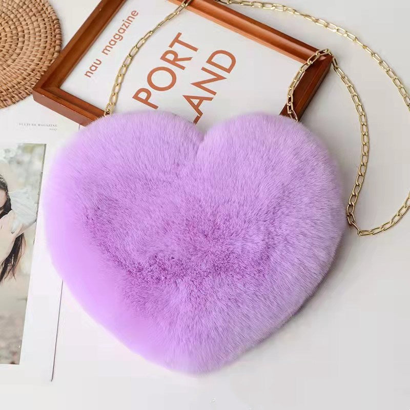 Plush Chain Party Bag