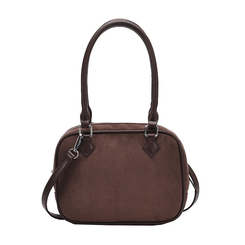 Fashion Crossbody Suede Handbag