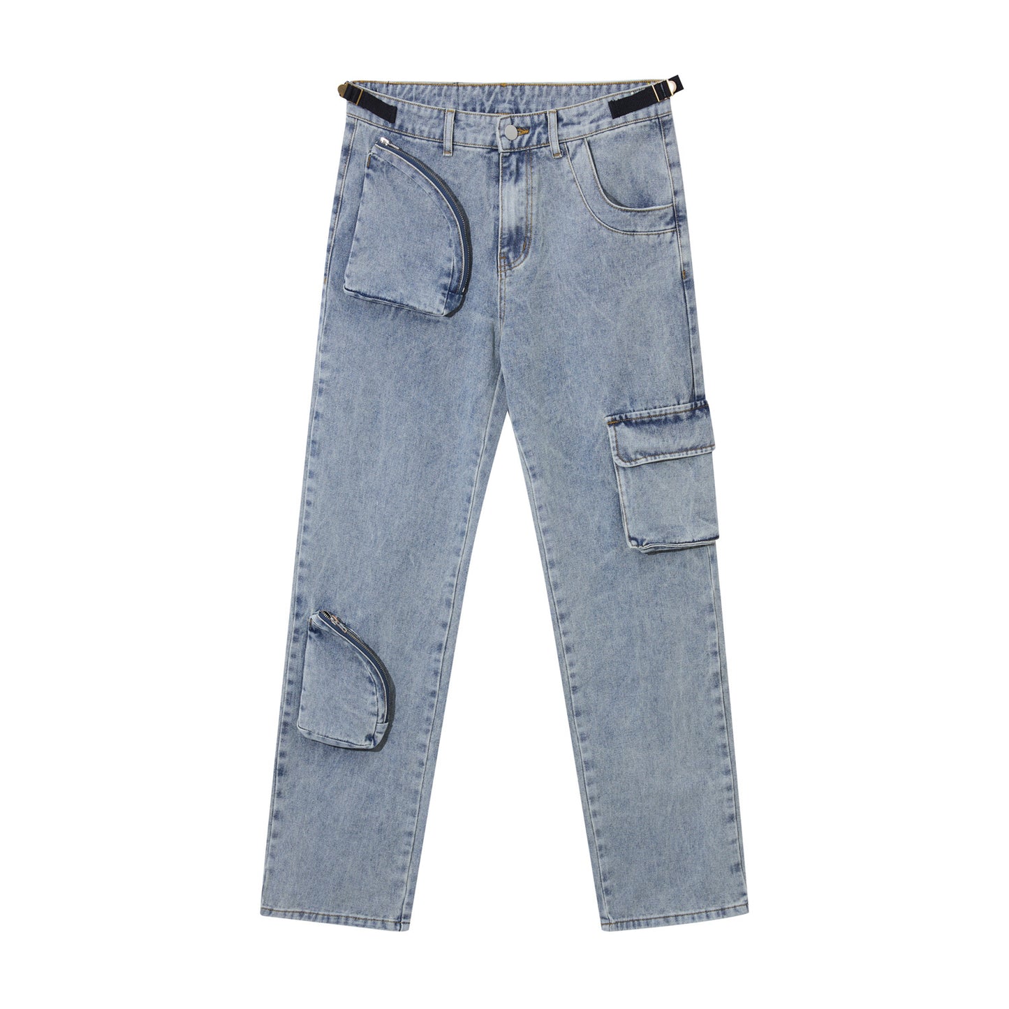 Men's Casual Loose Straight Leg Jeans