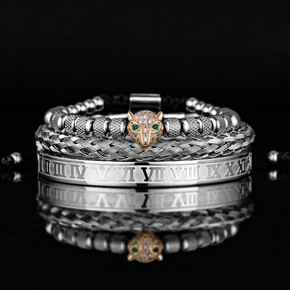 Pineapple Pearl Roman Bracelet