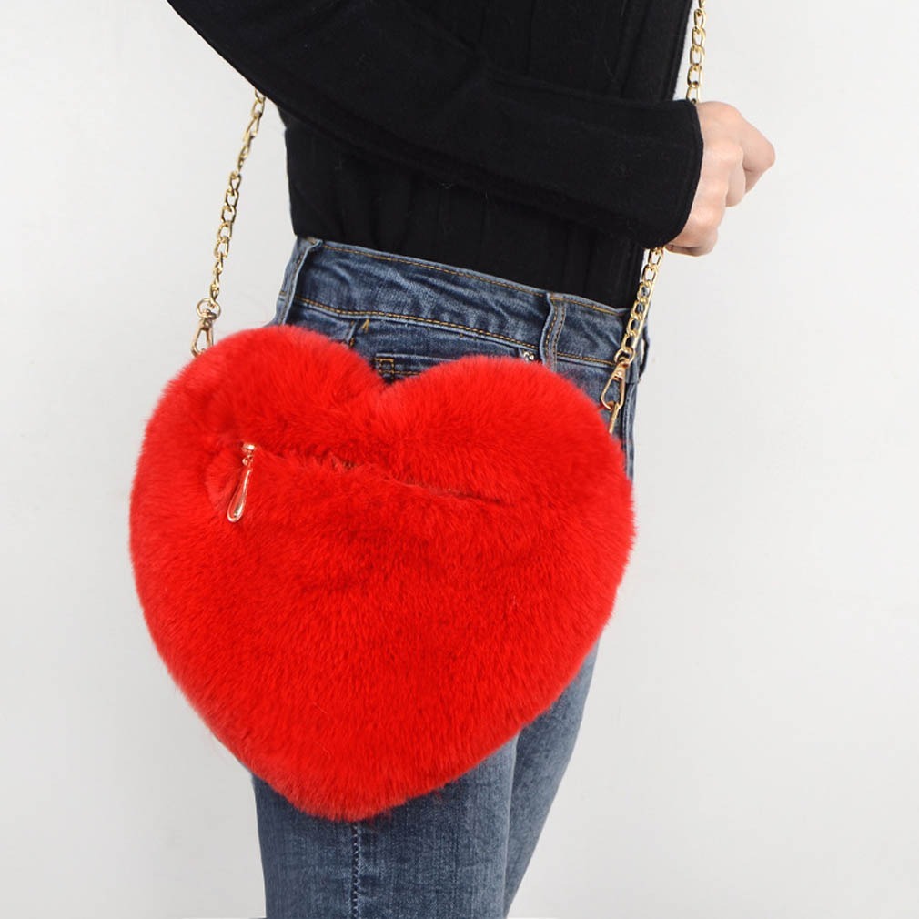 Plush Chain Party Bag